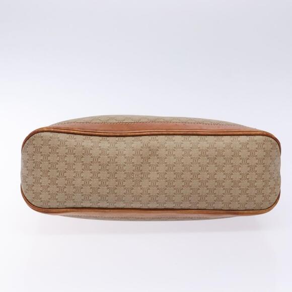 CELINE Macadam Canvas Hand Bag Pvc Beige Gold - Picture 9 of 13